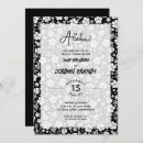 Pesquisar por black and white birthday convites Preto e branco