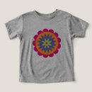Pesquisar por floral abstrato camisetas Rosa