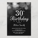 Pesquisar por cartões do aniversário de 30 anos convites Elegante