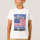 Pesquisar por liberdade infantis masculinas camisetas Dia da independência