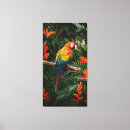 Pesquisar por papagaio verde impressão de canvas Tropicais