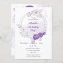 Pesquisar por festa de branca roxa aniversário convites Flores