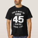 Pesquisar por 45 anos de a camisetas 45º
