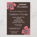 Pesquisar por hawaiian flowers convites Rosa