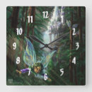 Pesquisar por fada quadrados relogios de parede Para todos