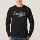 Pesquisar por o amor faz uma família camisetas Promover