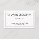 Pesquisar por periodontist cartao de visita Minimalista