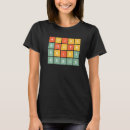 Pesquisar por quadrado amarelo camisetas Azul