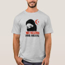 Pesquisar por muçulmanos para obama camisetas Conservador