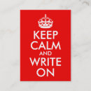 Pesquisar por mantenha a calma cartao de visita Ditado