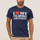 Pesquisar por eu amo meu namorado filipino camisetas Namorada