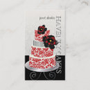 Pesquisar por veludo vermelho cartao de visita Cupcake