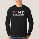 Pesquisar por siamese cat camisetas Amante