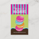 Pesquisar por francês macaron padrao cartao de visita Profissional