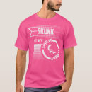 Pesquisar por skunk camisetas Amante de os animais