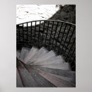 Pesquisar por escadaria espiral pósteres Preto e branco