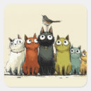Pesquisar por gatos coloridos adesivos Amantes de gatos
