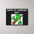 Pesquisar por trevo impressão de canvas Feriado