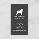 Pesquisar por pastor para cartao de visita Cão