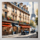 Pesquisar por pinturas de paris pôsteres pósteres Eiffel