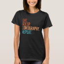 Pesquisar por repetição camisetas Comer