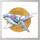 Pesquisar por pintura baleia artes pósteres Oceano
