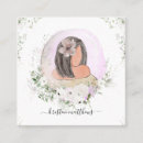 Pesquisar por design do cabelo cartao de visita Floral