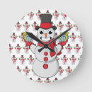 Pesquisar por boneco neve de relogios de parede Xmas