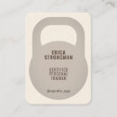 Pesquisar por cartão do kettlebell de visita cartao de visita Ginásio