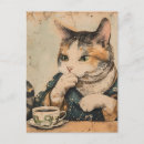 Pesquisar por gato japonês cartoes postais Japão