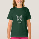 Pesquisar por borboleta preto branco camisetas Para crianças