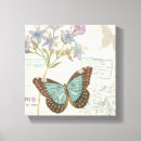 Pesquisar por borboleta azul impressão de canvas Insetos