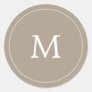 Pesquisar por monograma marrom adesivos Clássico