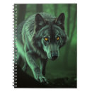 Pesquisar por arte do lobo cadernos de notas Natureza selvagem