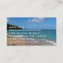 Pesquisar por praia tropical cartao de visita Ondas