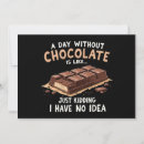 Pesquisar por chocolate engraçado convites Para todos