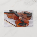 Pesquisar por violino cartao de visita Instrumento