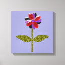 Pesquisar por plástico impressão de canvas Floral