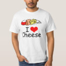 Pesquisar por eu amo queijo camisetas Comida