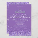 Pesquisar por glitter sweet sixteen convites Para crianças