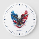 Pesquisar por azul branco vermelho relogios de parede 4 de julho