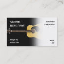 Pesquisar por guitarra acústica cartao de visita Professor de música