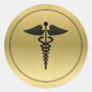 Pesquisar por símbolos médicos adesivos Caduceus