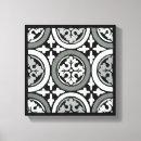 Pesquisar por azulejos impressão de canvas Cinza