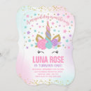 Pesquisar por festa unicórnio aniversário convites Mágico