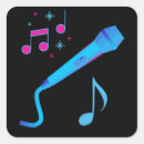 Pesquisar por microfone adesivos Notas musicais