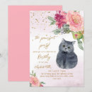 Pesquisar por gatos bonitos convites Flores