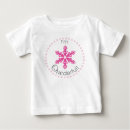 Pesquisar por inverno bebê camisetas Floco de neve