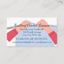 Pesquisar por ponto da agulha cartao de visita Tricô