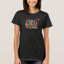 Pesquisar por teacher christmas camisetas Retro
